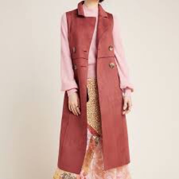 Anthropologie Tandy Longline Utility Vest - Picture 2 of 6